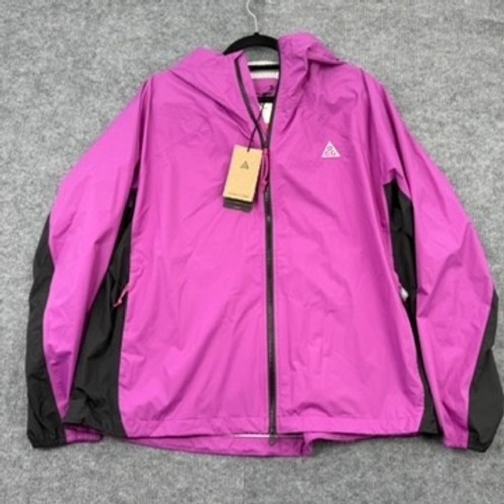 Nike ACG Storm Fit ADV Rain Jacket Women XL Nylon Gorpcore Hiking Trail Outdoor